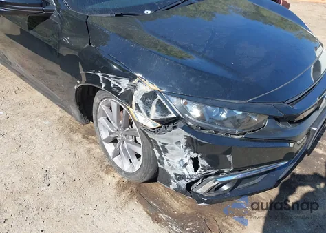 2019 Honda Civic Ex из США, поврежденный, VIN JHMFC1F36KX014681